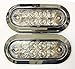 LIBRA Set of 2 White/Clear 6