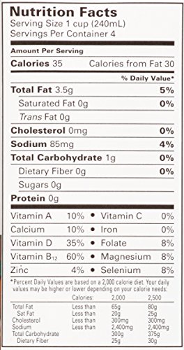 So Delicious Dairy Free Cashewmilk Beverage Unsweetened 32 oz (Pack of 6), Dairy Soy Coconut and Almond Alternative Unsweetened Milk Drink, Shelf-Stable Aseptic Packaging