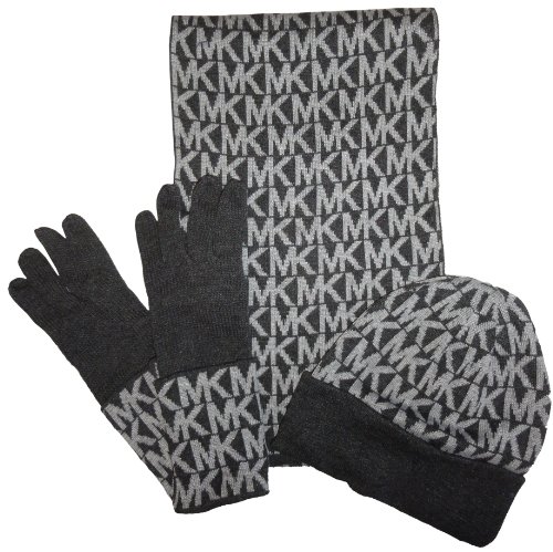 michael kors scarf hat and gloves
