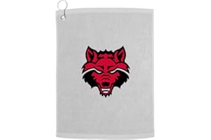 Sport Your Gear Arkansas State Red Wolves Prime Golf Bag Towel with Grommet