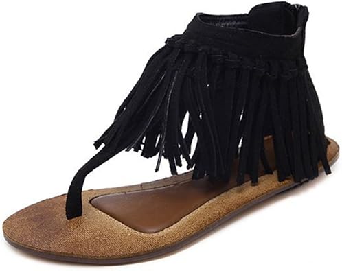 tassel flip flops