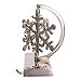 Kurt Adler 7-Inch Silver 3-D Snowflake Stocking Holder