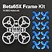 BETAFPV Beta65X 2S Whoop Frame Kit with 2 Sets 31mm 4-Blade Props 1.0mm Shaft Blue for 65mm 2S Brushless Whoop Drone Like Beta65X BNF