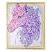Crafts Graphy 5D Diamond Painting Kits for Adults, Partial Drill Special Shape Horse Large Size 16 x 20 Inches