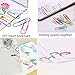 Paper Clips, OUHL 450 Pieces Colored Paperclips, Medium 28mm and Jumbo Sizes 50mm, 6 Assorted Colors Office Clips for School Personal Document Organizing Professional Work