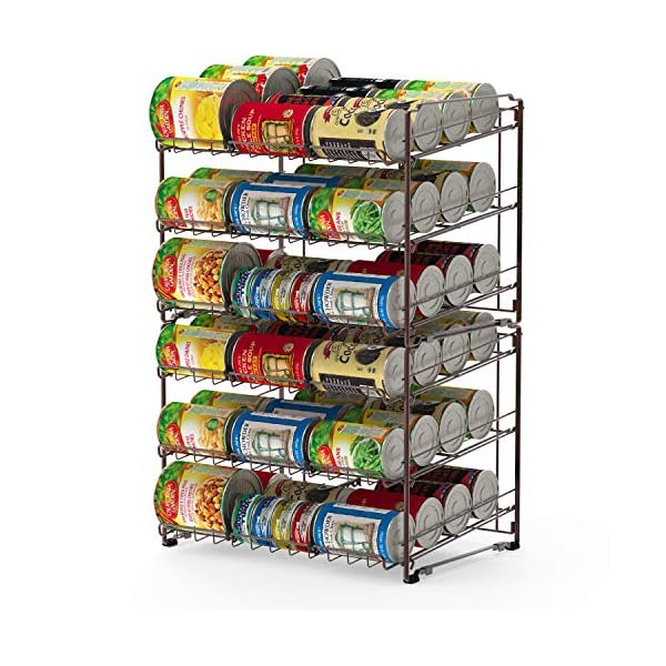 SimpleHouseware Stackable Can Rack Organizer, Bronze Amazing Duck