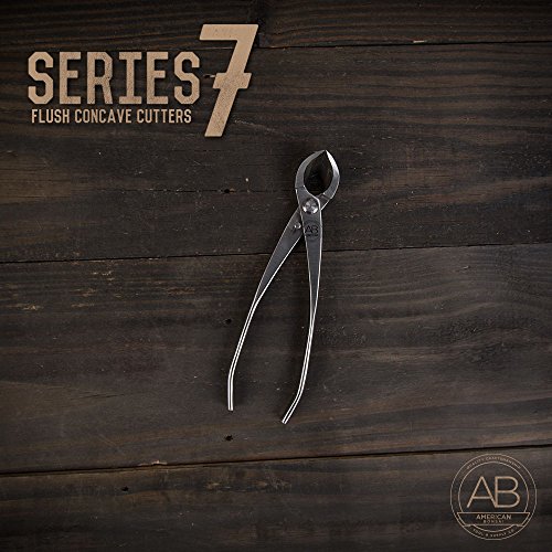 American Bonsai Stainless Steel FLUSH Concave Cutter 6.75" Tool: Series 7 Tools