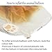 Walking Animal Balloons Pet Balloon Air Walkers, Kids Animal Theme Birthday Party Supplies Birthday Decorations (Cow&Horse)