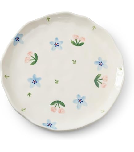 Koythin Ceramic Dinner Plates Koythin Ceramic Dinner Plate, Cute Fruits Creative Plates Dessert Plates