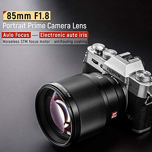 VILTROX PFU RBMH 85mm F1.8 Objectif Automatique Full Frame Premier Objectif Portrait pour Appareil Photo Fuji X-Mount X-T3 X-T30 X-T20 X-T10 X-T100 X-E2 X-A20 - Image 3