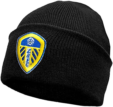 Leeds United F.C. Knitted Hat TU BLK