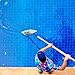 Homimp Leaf Skimmer Net Swimming Pool Cleaner Supplies/Professional Heavy Duty Pool Leaf Rake Fine Mesh Frame Net/Swimming Pool Cleaning for In-ground & Above-Ground Pool