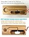 IPUTY Charging Station,USB Charging Stand, Bamboo Wood Mobile Phone Holder w/3 USB Ports Charging Dock Compatible Apple Watch(38mm&42mm),iPhoneX/8/8Plus/7/7Plus/SE/6s/6 Other Smartphone