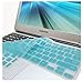 GMYLE(R Turquoise Blue Silicon Keyboard Cover (US Layout) for Samsung ARM 11.6