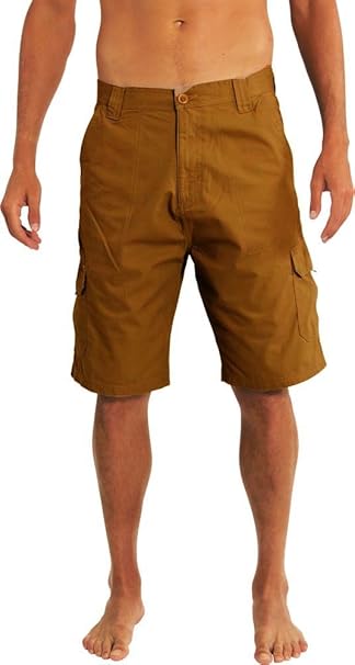 cotton twill cargo shorts