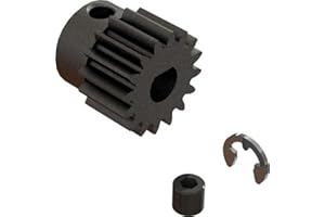 ARRMA 17T 0.8Mod Safe-D5 Pinion Gear, ARA311000 Small
