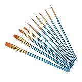 MOFEINI Paint Brushes Set, 10 Pcs Professional Fine