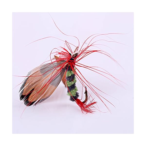 Sougayilang-Colorful-Assortment-Dry-Fly-Fishing-Flies
