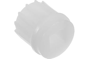 Healifty Tooth Meat Grinder Screw Gear with Plastic Sleeve Replacement Part for Home Meat Grinder Efficient