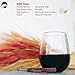 Unbreakable Stemless Wine Glasses |2 BONUSES: Corkscrew + E-Book | 100% Tritan Plastic Shatterproof Dishwasher-Safe Glassware | BPA-Free | Set Of 4 | 16oz | Ideal for Indoor/Outdoor Use | by Vinosimo