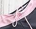 Podlily Woman Summer Beach Swim Wear Two Pieces Halter Bikini Sets with Boyshort Bathing Suit Large Pink