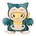 Pokemon Center Original stuffed Snorlax maniac Pikachu