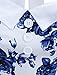 Dressystar Vintage Polka Dot Retro Cocktail Prom Dresses 50's 60's Rockabilly Bandage Blue White M