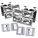 Auto Dynasty Headlights Assembly Compatible with 1994-1998 Chevy C10 Silverado Tahoe Suburban C/K 1500 2500 3500 Blazer, 8Pcs Halogen Headlamps Replacement w/Bumper & Corner Lamps, Chrome Housing