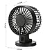 Small Personal USB Table Fan,Portable Mini USB Desk Quiet Fan 2 Speed Modes Dual Blades for Room Office Desktop By I-pure items