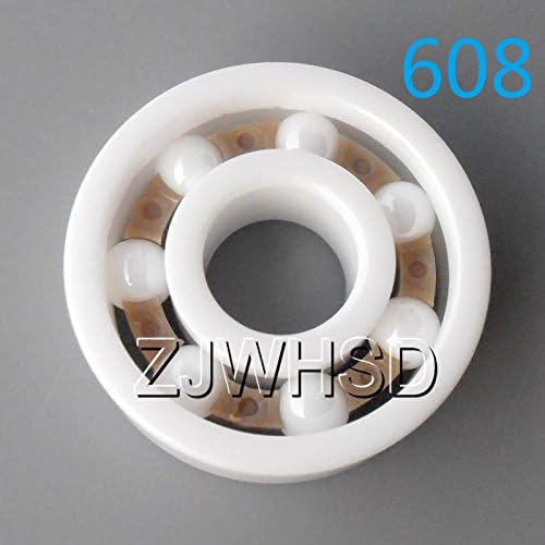 608 Full Ceramic Zirconia Oxide Bearing ZrO2 8 x22x 7 mm Self-lubricatin g [Gold Sister]