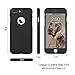 iPhone 7 Plus case,VANCKE 360 Degree All-around Full Body Utral thin Fit Case cover with Tempered Glass Screen Protector Ultra slim Light Weight Hard Snap-On for Apple iPhone 7 plus 5.5 inch(black)