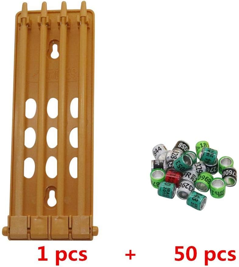 VistorHies - Pigeon Birds Parrot Rings Stand Birds Training Articles New Racing Pigeon Foot Place Pigeon Leg Ring Holder Bands Rack