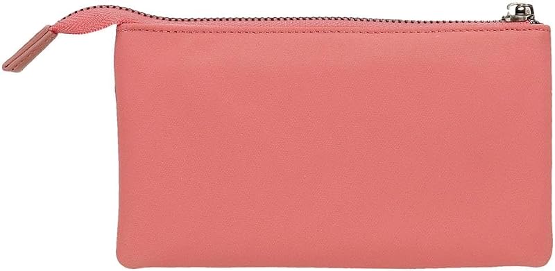 Corin Geldbörse mit DREI Fächern, Rosa, 17,5 x 9,5 x 2 cm, Polyester und PU von Joumma Bags, Rosa, Talla única, Geldbörse mit DREI Fächern