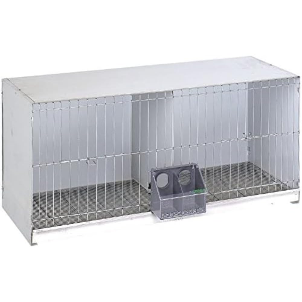 Pigeons cage 1 m 2dp Europe r/sheet metal