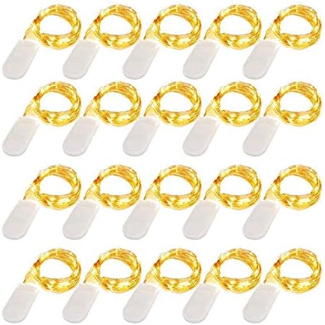 Vacoulery Micro Led String Lights Battery Powered