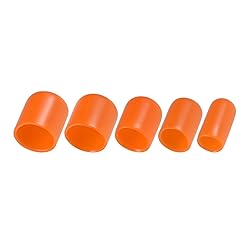 uxcell 25pcs Round Rubber End Caps