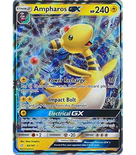 Pokemon - Ampharos V - 171/185 - Vivid Voltage - Full Art Ultra