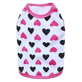 DroolingDog Pet Clothes Dog T-Shirt Cat Apparel for Small Dogs
