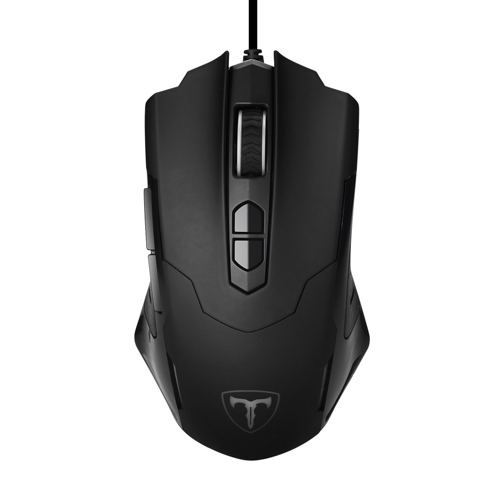 Mouse da Gioco Wired Programmabile con Luce LED Regolabile DPI 1200/2400/3500/5500/7200