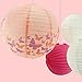 Quasimoon PaperLanternStore.com 14 Inch Premium Print Butterfly Daydreams Paper Lantern, Design by Esper