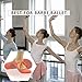 Grip Yoga Socks, Ristake Women's Non Slip Skid Grip Socks for Barre Pilates Yoga Ballet 1/3/6/9 Pairs