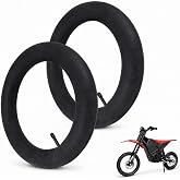 2 Pack Electric Bike Fat Tire Inner Tubes, Front and Rear Replacement Tire Tubes for E-Bike Dirt Bike, Durable Bike Tube Repair Parts, Compatible with Yozma in 10 Electric Dirt Bike