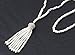 YallFF Faux Pearl Necklace for Women Great Gatsby Accessories ART Deco 1920's Flapper Beads Tassel Long Necklace