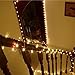 B-right LED String Lights, 33ft 100 LEDs 8 Modes Copper Wire Lights Waterproof Festival Decorative Starry Fairy String Lights Battery Operated with Remote Control for Indoor Garden Patio Warm White