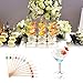 100ct Bamboo Cute Cocktail Picks, Disposable Eco-Friendly Fruit kabob Skewers Picks for kinds of Parties