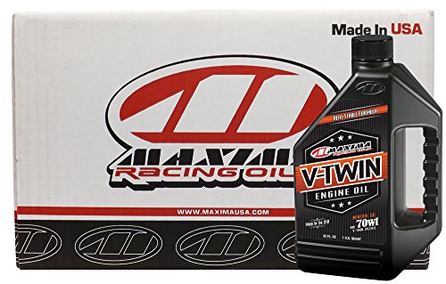 Maxima Racing Oils CS30-09901-12PK-12PK 70W V-Twin Mineral Engine Oil - 384 oz., (Pack of 12)