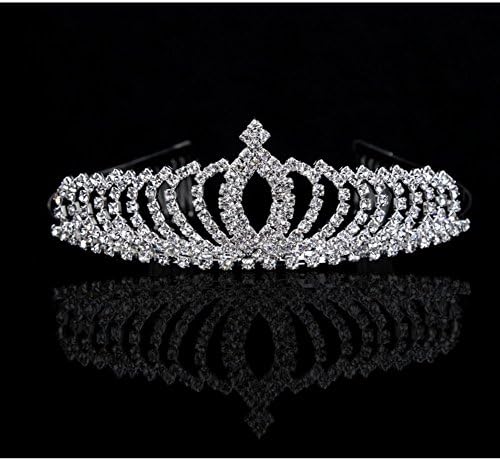 Wedding Party Bridal Bridesmaid Crystal Rhinestones Crown Headband Tiara Hairband