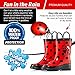 Little Girl's Red Ladybug Rubber Rain Boots - Size 10 toddler