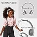 LilGadgets Untangled Pro On-Ear Bluetooth Kids Headphones for School, Microphone, Volume Limited, SharePort Technology, SoftTouch Padding, White - Wireless Headphones