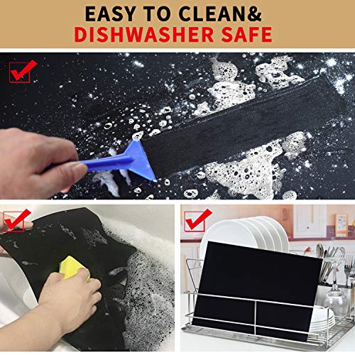 bemece Non-Stick Grill Mats, BBQ Cooking Mats Use on Gas &Charcoal Grill